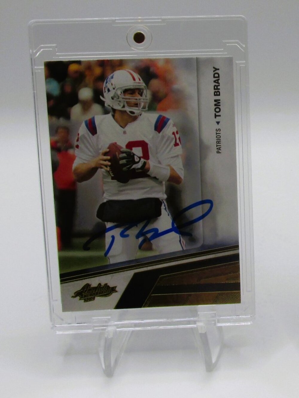 Tom Brady Signed Card With COA (1002254) (Patriots)